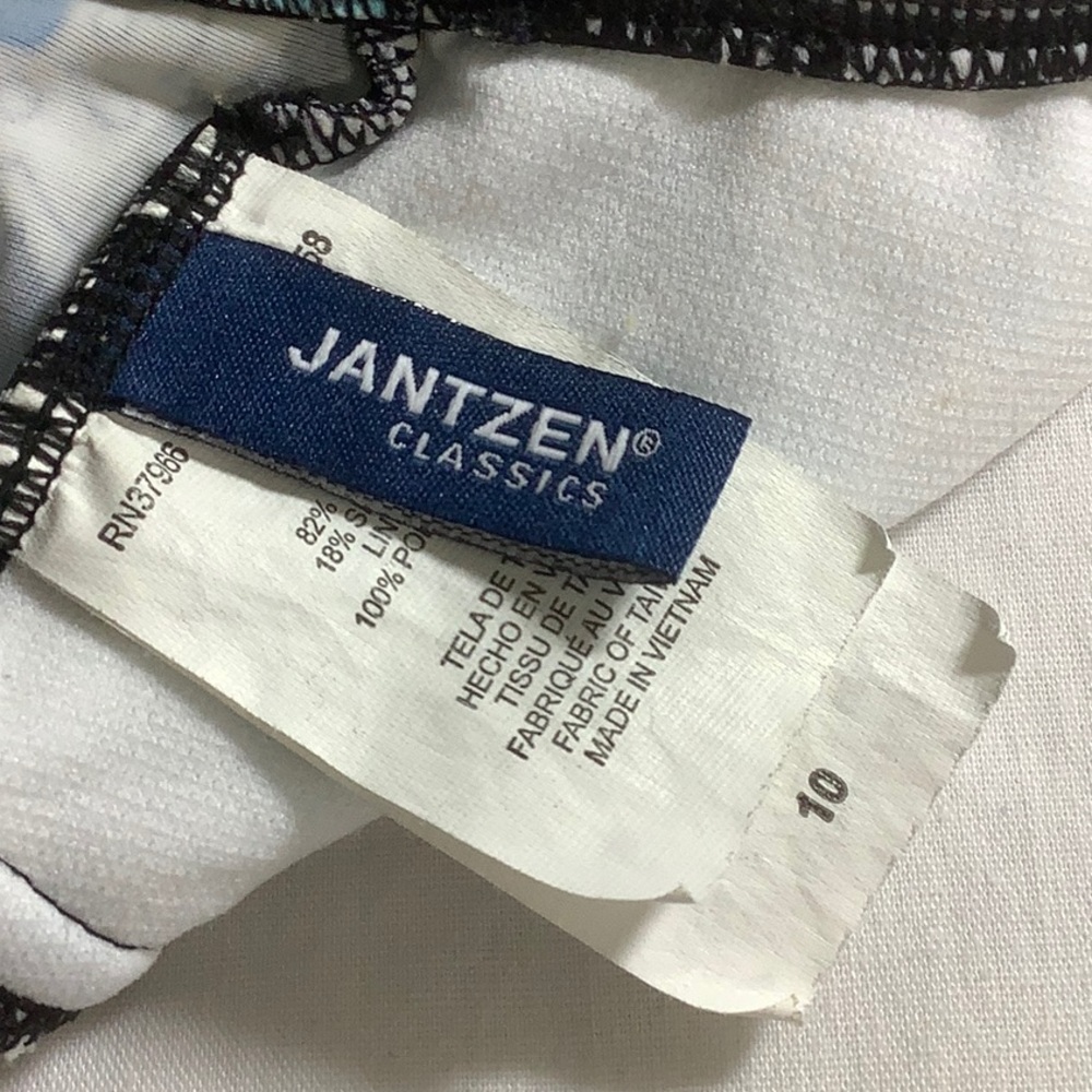 Jantzen classics one piece swimsuit. Sz 10 - Picture 5 of 7